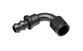 10 90 DEGREE AN/JIC HOSE END PUSH LOCK BLUE