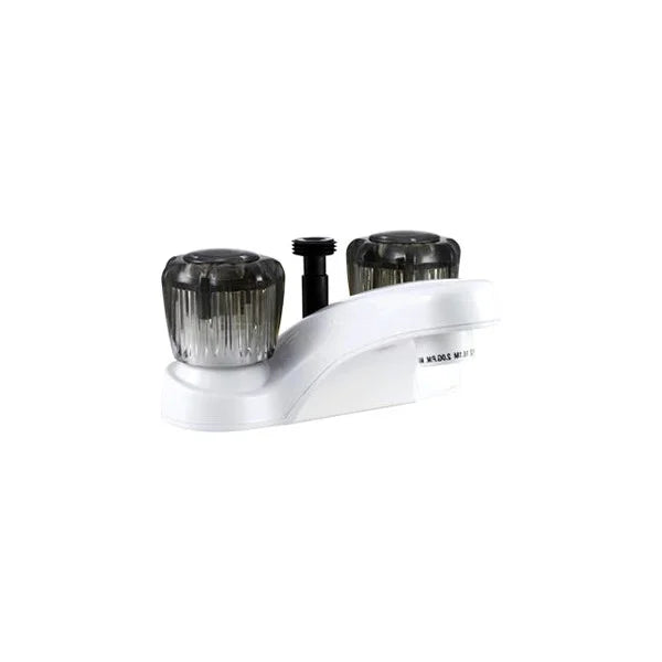 RV LAVATORY FAUCET W/ DIVERTER WHITE