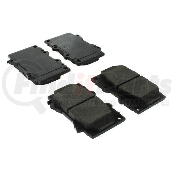 Centric 98-07 Lexus LX470/Toyota Land Cruiser C-TEK Semi-Metallic Brake Pads w/Shims - Front