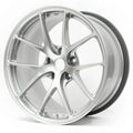 BBS RI-A 18x8.5 5x100 ET43 Diamond Silver Wheel (70mm PFS Req.)