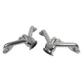 SBC Block Hugger Headers Blueprint Silver Ceramic