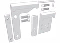 SOLID FOLD ALX BRACKET KT-GM