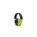 DUAL COLOR PASSIVE MUFF EMBOSSED HEADBAND HI VIS GREEN