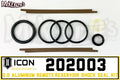 ICON 2.0 Series Shock, Remote Reservoir Rebuild Kit