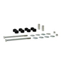 Sway bar - link 8 Bushings 2 Tubes 2 Bolts 8 Washers 2 Nuts Grease