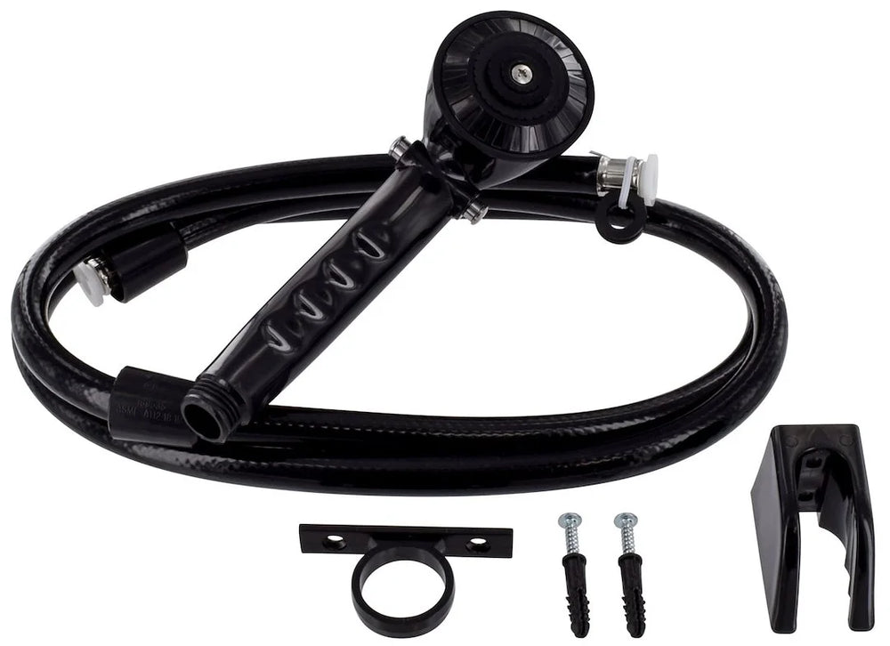 SHOWER HEAD KIT TRICKLE SHUTOFF 60IN HOSE WHITE