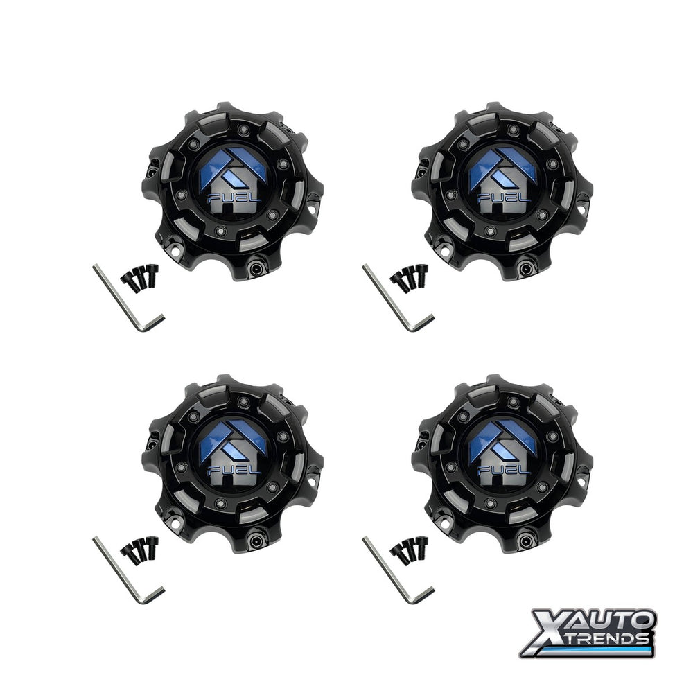 Fuel Off-Road blue hardware kit