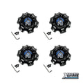 FUEL CAP BOLT ON (GBLK/BLUE) - 6X13