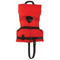 GENERAL PURPOSE LIFEVEST,INFANT,RED
