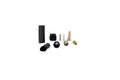 03 SWIVEL CRIMP BRAKE LINE FITTING BLACK 2 UNITS/PKG