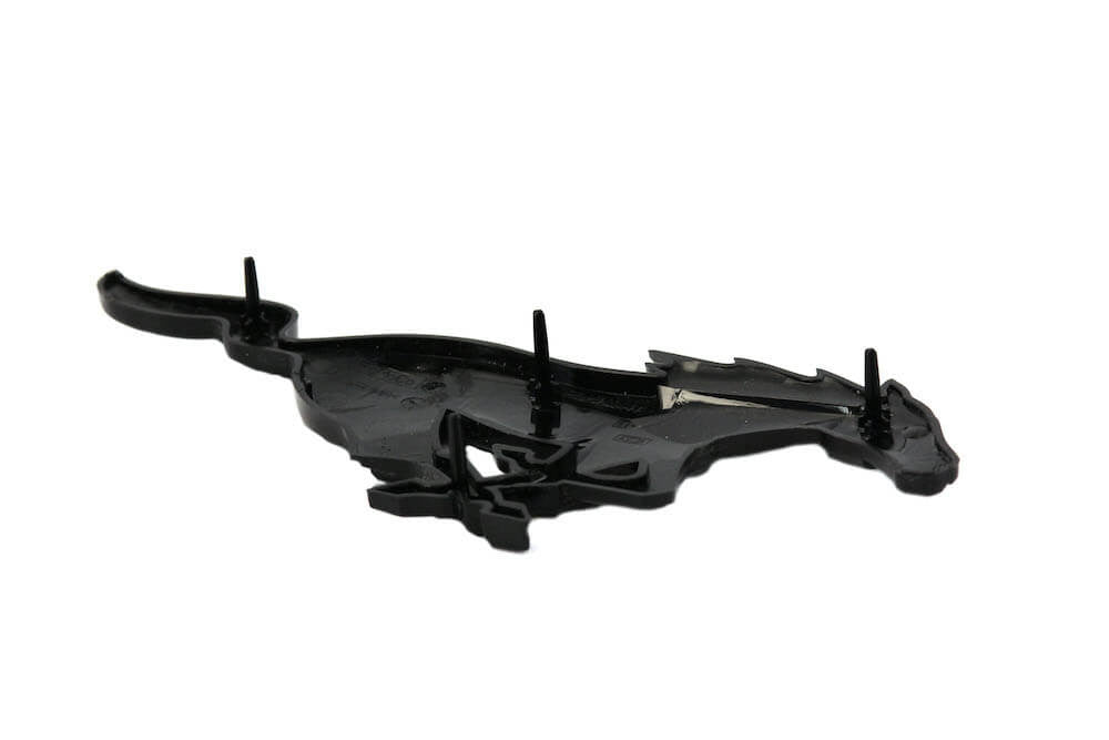 PONY GRILL EMBLEM BLACK (SINGLE)
