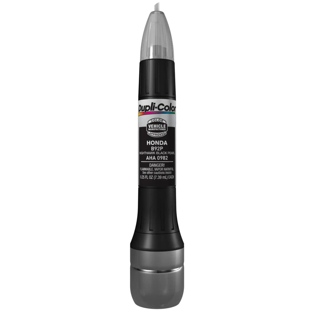 HONDA EXACTMATCH TOUCHUP PAINT; NIGHTHAWK BLACK PRL;0.5 OZ. PENTIP/BRUSH APPL