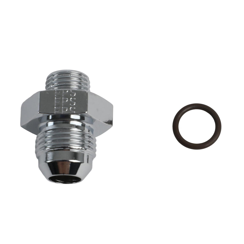 Fragola -8AN x 9/16-18 (6) Radius Fitting O-Ring - Chrome