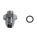 Fragola -8AN x 9/16-18 (6) Radius Fitting O-Ring - Chrome