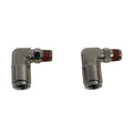 1/8 NPT(M) TO 3/8 AIRLINE 90 DEGREE SWIVEL ELBOW FITTING (2 PCS) DOT APPROVED