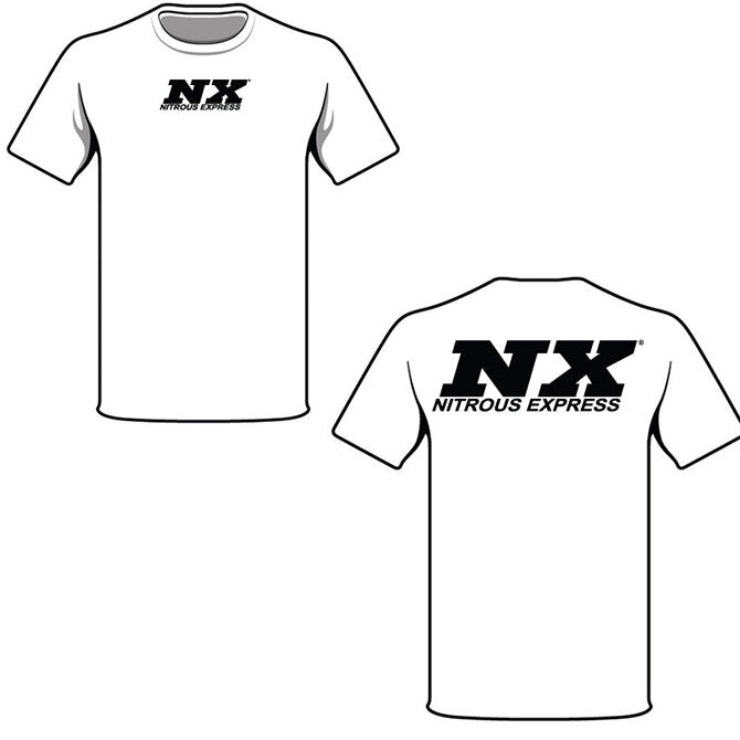 SML WHT TSHRT W BL NX
