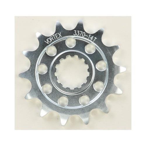 Vortex Racing Steel Front Sprocket 520 12 Tooth- Silver