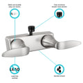 ELEGANT RV SHOWER FAUCETBRUSHED SATIN NICKEL
