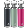 STAINLESS STEEL INSULATED BOTTLE 22OZ COLOR: SLATE