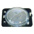 Left Front Park and Turn Signal Lamp, Cear w/ Amber Bulb for Jeep JK Wrangler RT Off Road