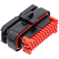 NAMZ AMP 35-Position Plug HD Radio Harness (HD 72384-06BK Ultra Only)