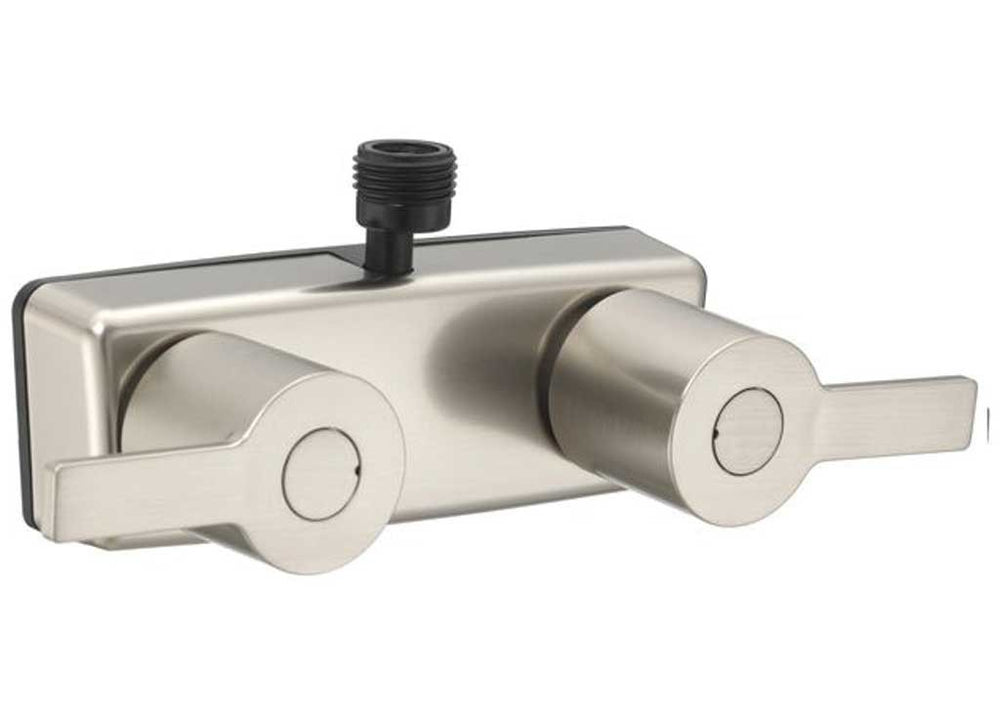 MODERN RV SHOWER FAUCET BRUSHED SATIN NICKEL