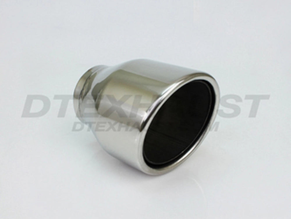 3.75IN 9IN RESONATED ROLLED ANGLE I.D. 2 1/4IN EXHAUST TIP