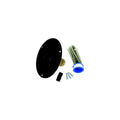 WATER INLET RECESSED METAL FLANGE FPT BLACK CARDED