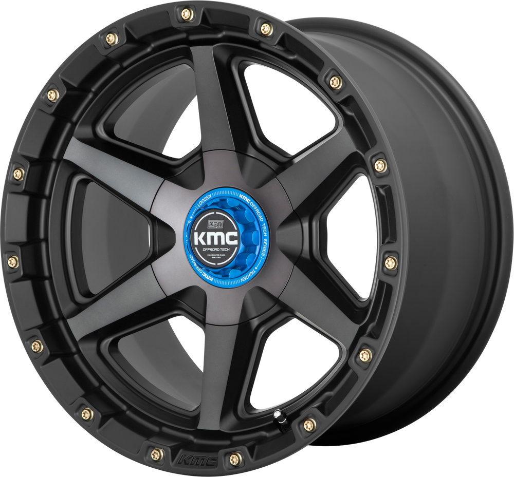 KM101 FACE PLATE - 17X9 ET 00/-12 S