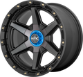 KM101 FACE PLATE - 17X9 ET 00/-12 S