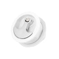 C.P. ZINC/WHITE NYLON NON-LOCKING C