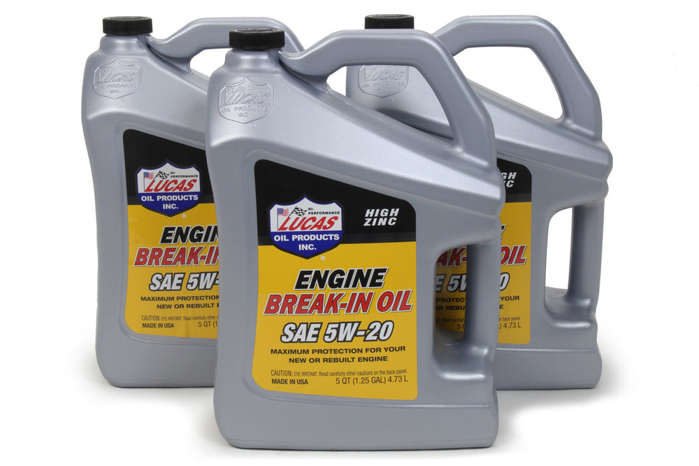SAE 5W-20 BREAK-IN OIL/3X1/5 QUART