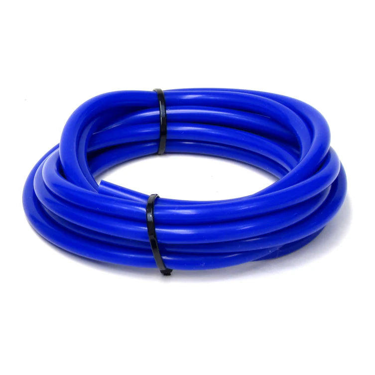 HPS Performance 1/8 (3mm) ID Blue High Temp Silicone Vacuum Hose w/ 1.5mm Wall Thickness - 10 Feet Pack