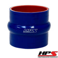 HPS Performance 2 ID 3 Long High Temp 4-ply Reinforced Silicone Hump Coupler Hose Blue (51mm ID 76mm Length)