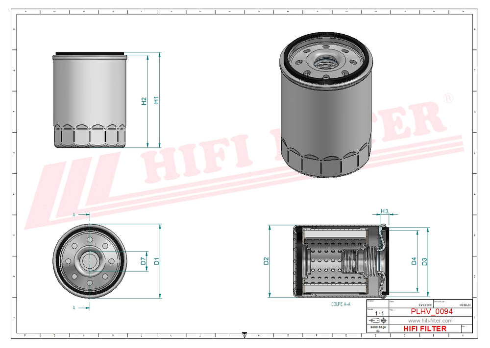 Fram air filter