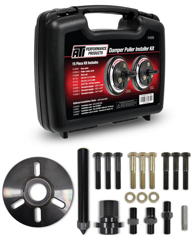 ATI Installation Stud - M14x1.25x5.6in Long - Damper Puller Metric Adapter
