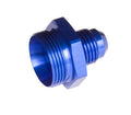 12 MALE TO 12 ORING PORT ADAPTER (HIGH FLOW RADIUS ORB) BLUE