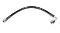Coated Braided Line 30in #4Hose -4Str/-4 90 Steel