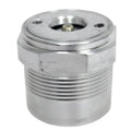 QA1 2-1/2in ID Spring Spacer - 1in Large - Clear Anodized Aluminum
