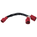 NAMZ 11-20 V-Twin Softail Plug-N-Play Power Port Y-Adapter (For CAN/Bus Models)