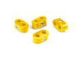 TCLAMP DOUBLE PLACE 3/8IN3/8IN 4 PIECES YELLOW