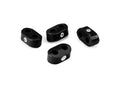 TCLAMP DOUBLE PLACE 7/16IN7/16IN 4 PIECES BLACK