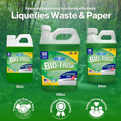 BIOFRESH ENZYME RV/MARINE LIQUID HOLDING TANK DEODORIZER/DIGESTER 1GALLON ALPINE FRESH