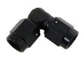 Fragola -3AN x 90 Degree Female Coupler - Black