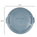 2631 LID FOR 32 Gallon BRUTE CONTAINER GRAY