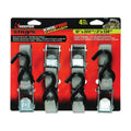 10FT X 1IN CAM BUCKLE TIEDOWN 300 LBS. WLL (900 LBS. BREAK STRENGTH) 4 PK