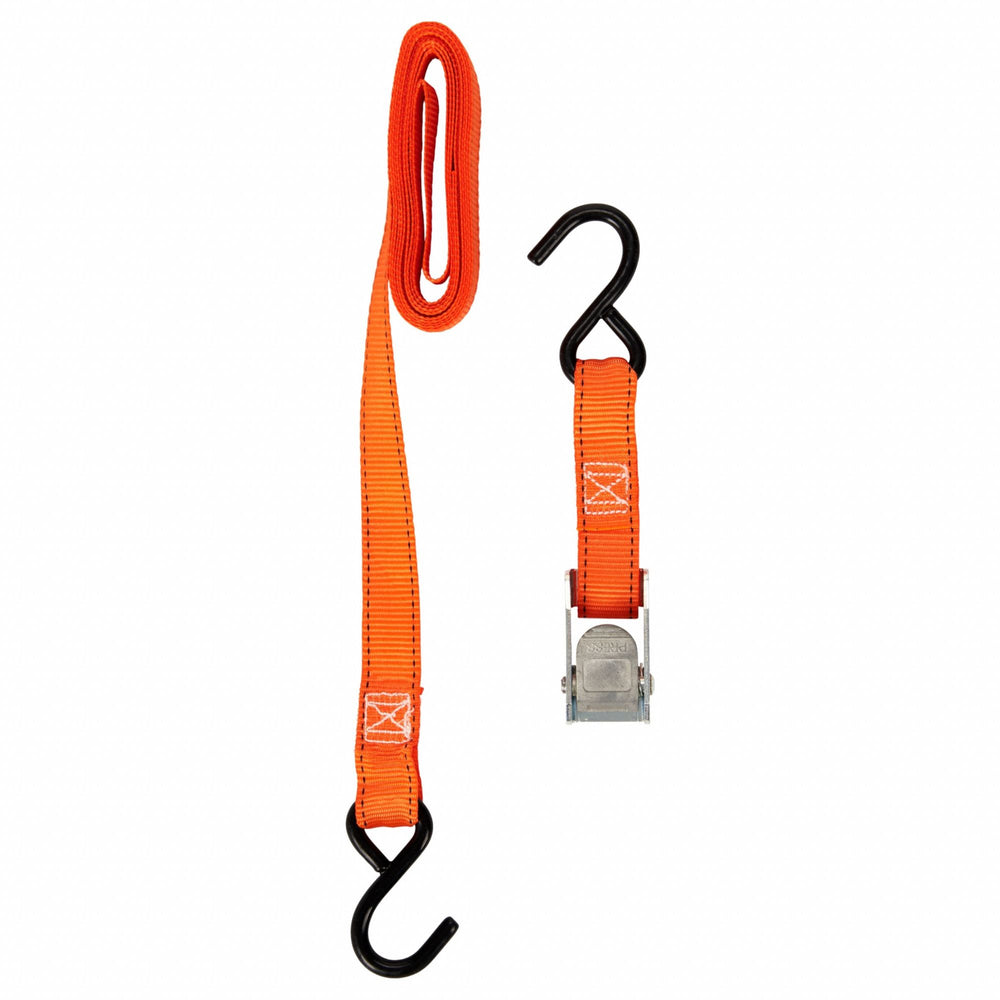 10FT X 1IN CAM BUCKLE TIEDOWN 300 LBS. WLL (900 LBS. BREAK STRENGTH) 4 PK