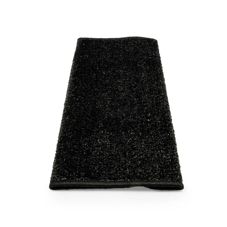 STEP RUG PREMIUM TURF W/UV&TPE HEMMED 22IN X23IN BLACK