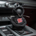 Billetworkz Black Shift Knob Hoodie - STI Light Blue