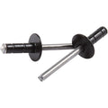 Med Hd Rivet Black 250pk Multi Grip Alum Mandrel